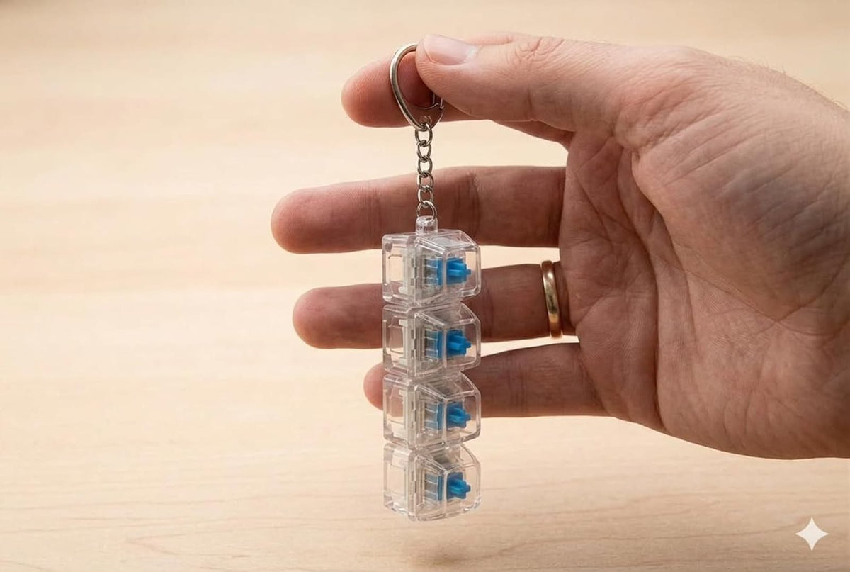 LIGHTING KEYBOARD KEYCHAIN